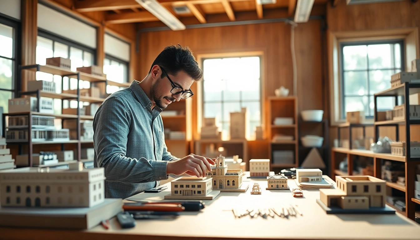 Architectural model maker