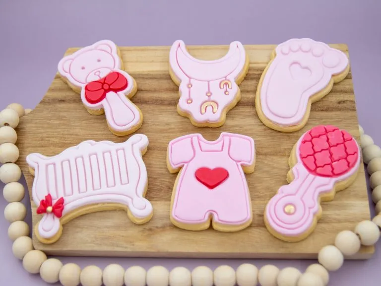 baby shower cookies
