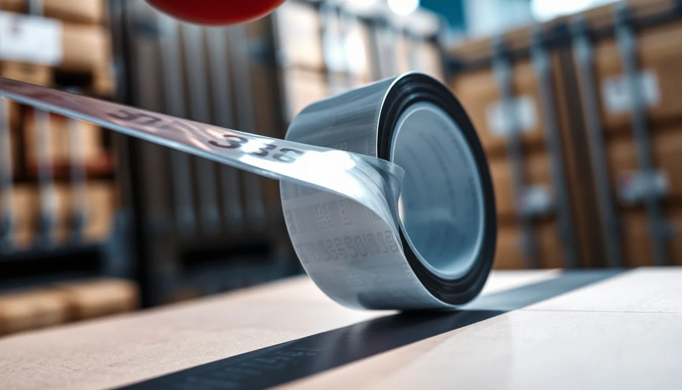 custom tamper evident tape