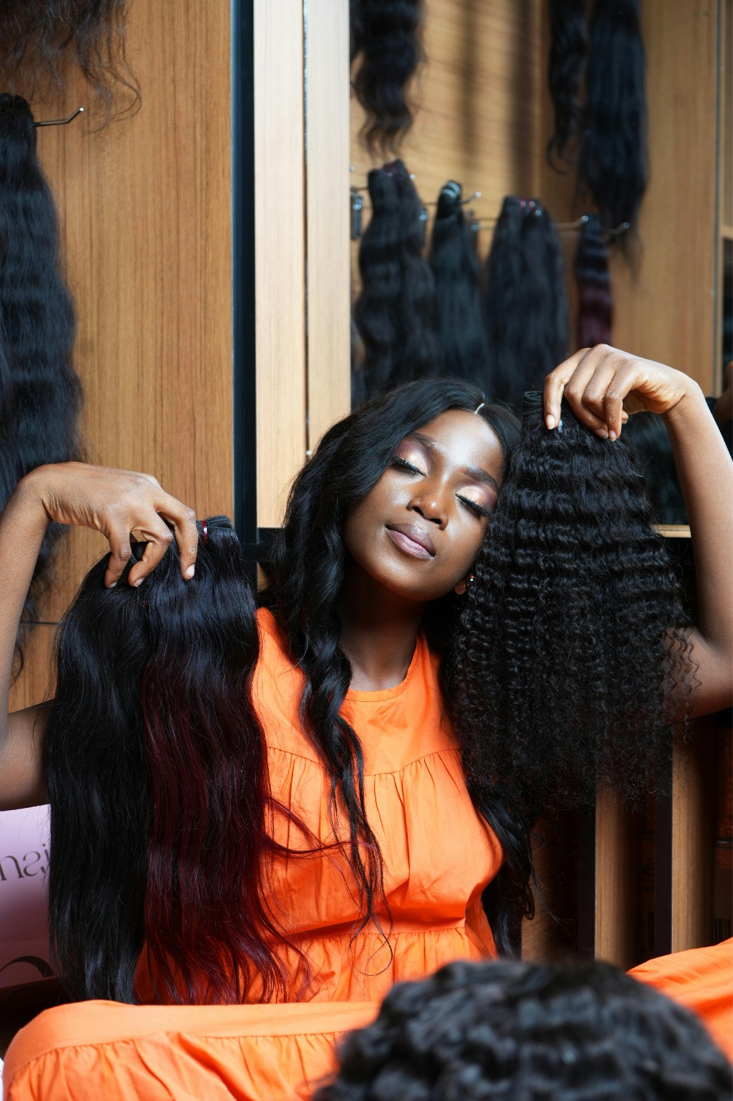 clip in hair extensions