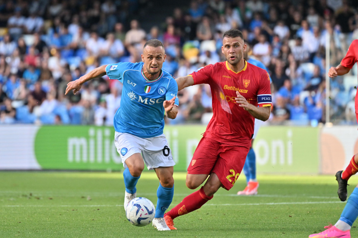 u.s. lecce vs ssc napoli lineups