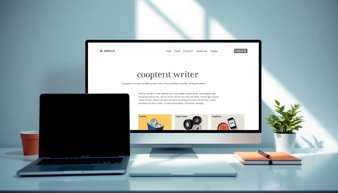 Blogger portfolio examples