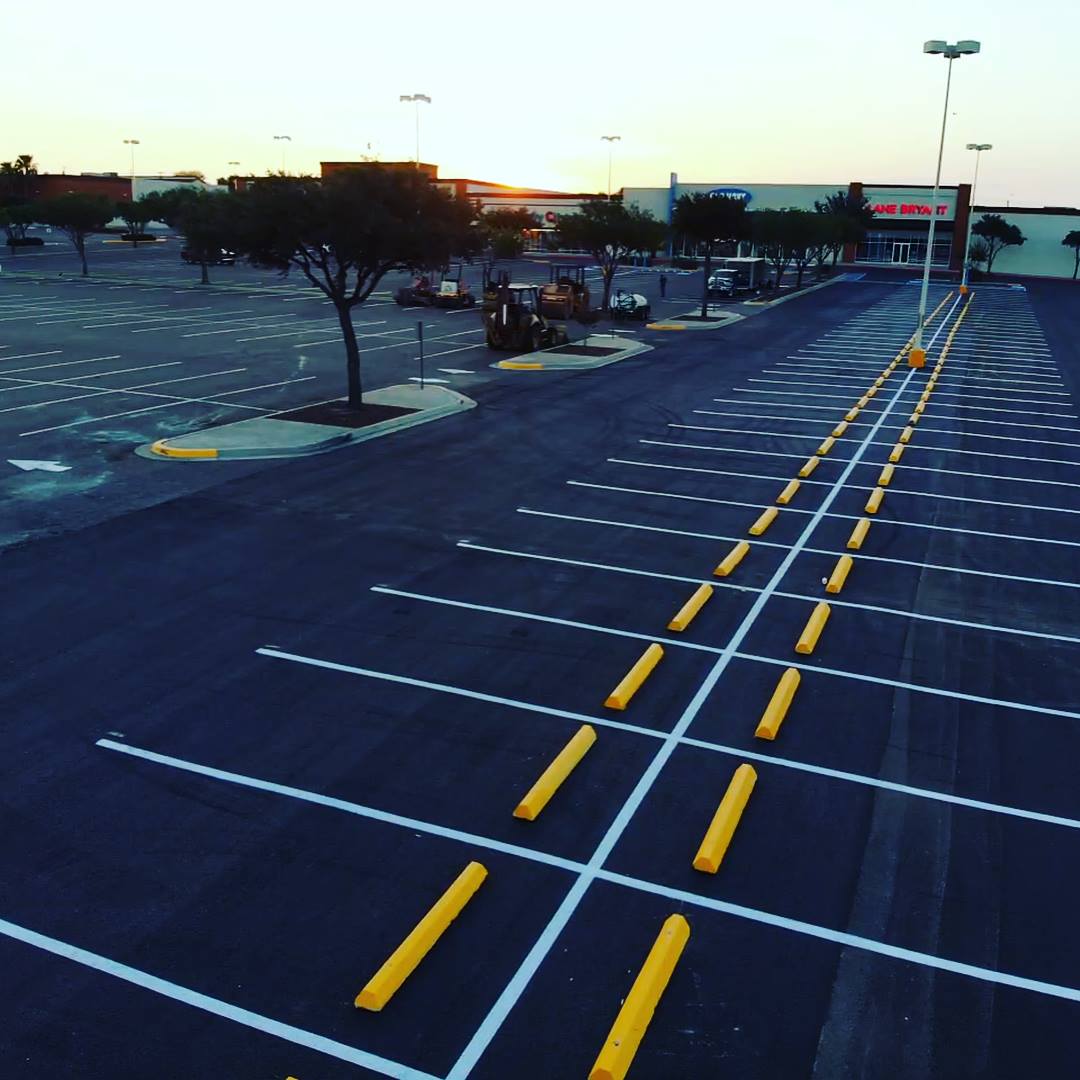 Jackson MS parking lot lines