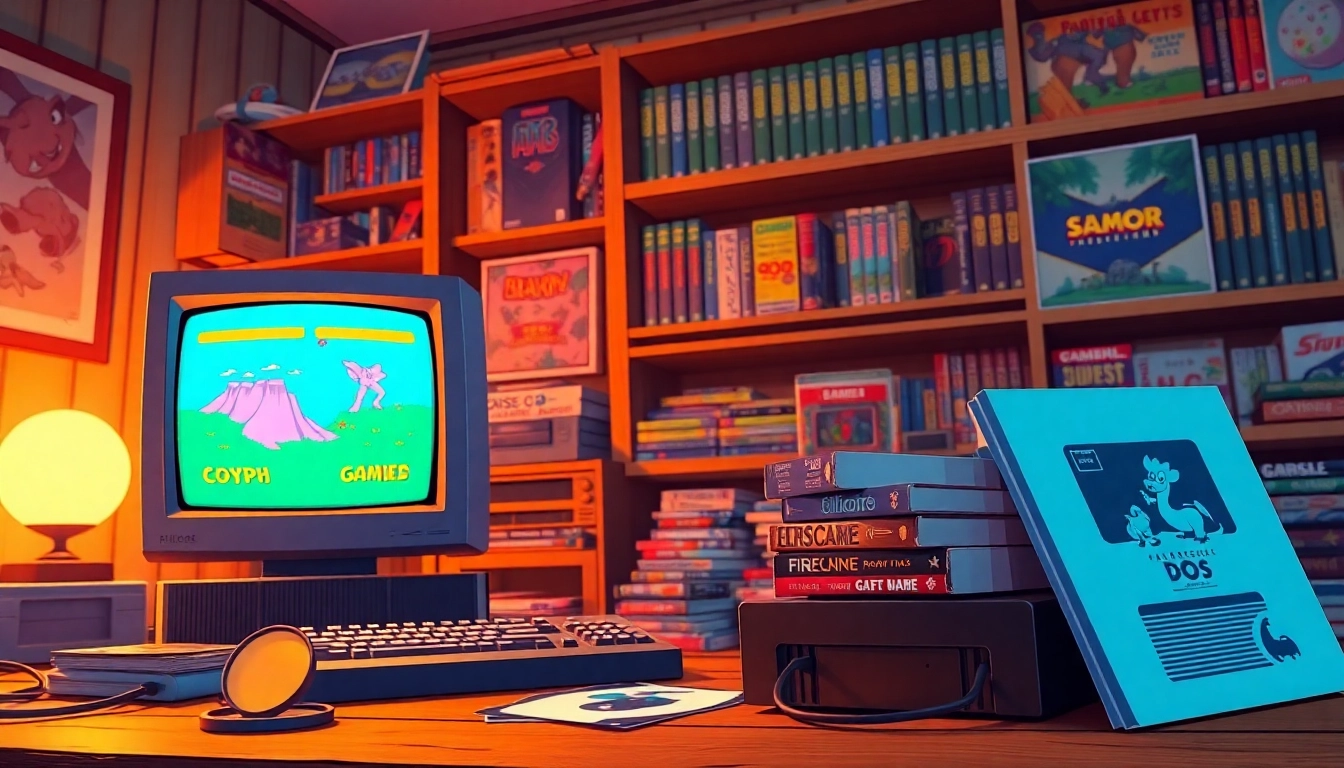 play dos games