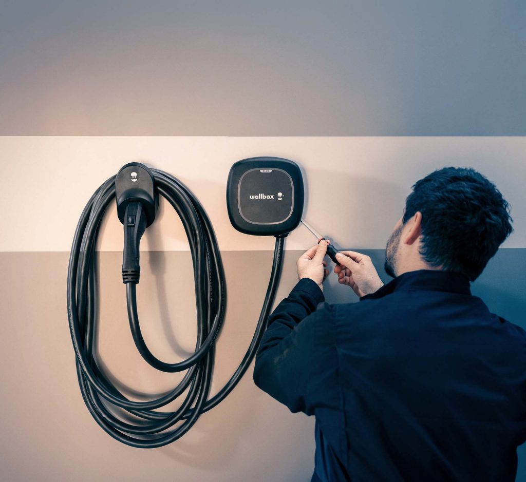 EV charger installation