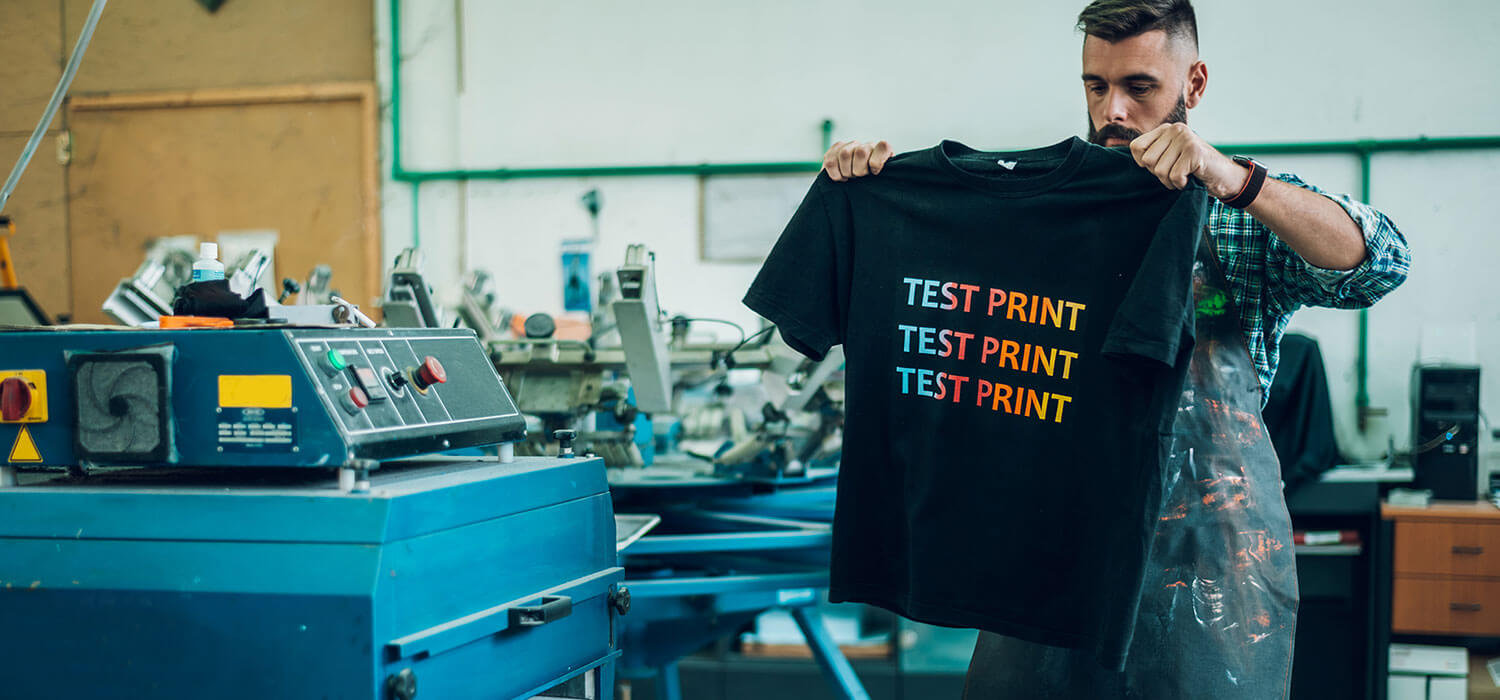 Custom screen printing services