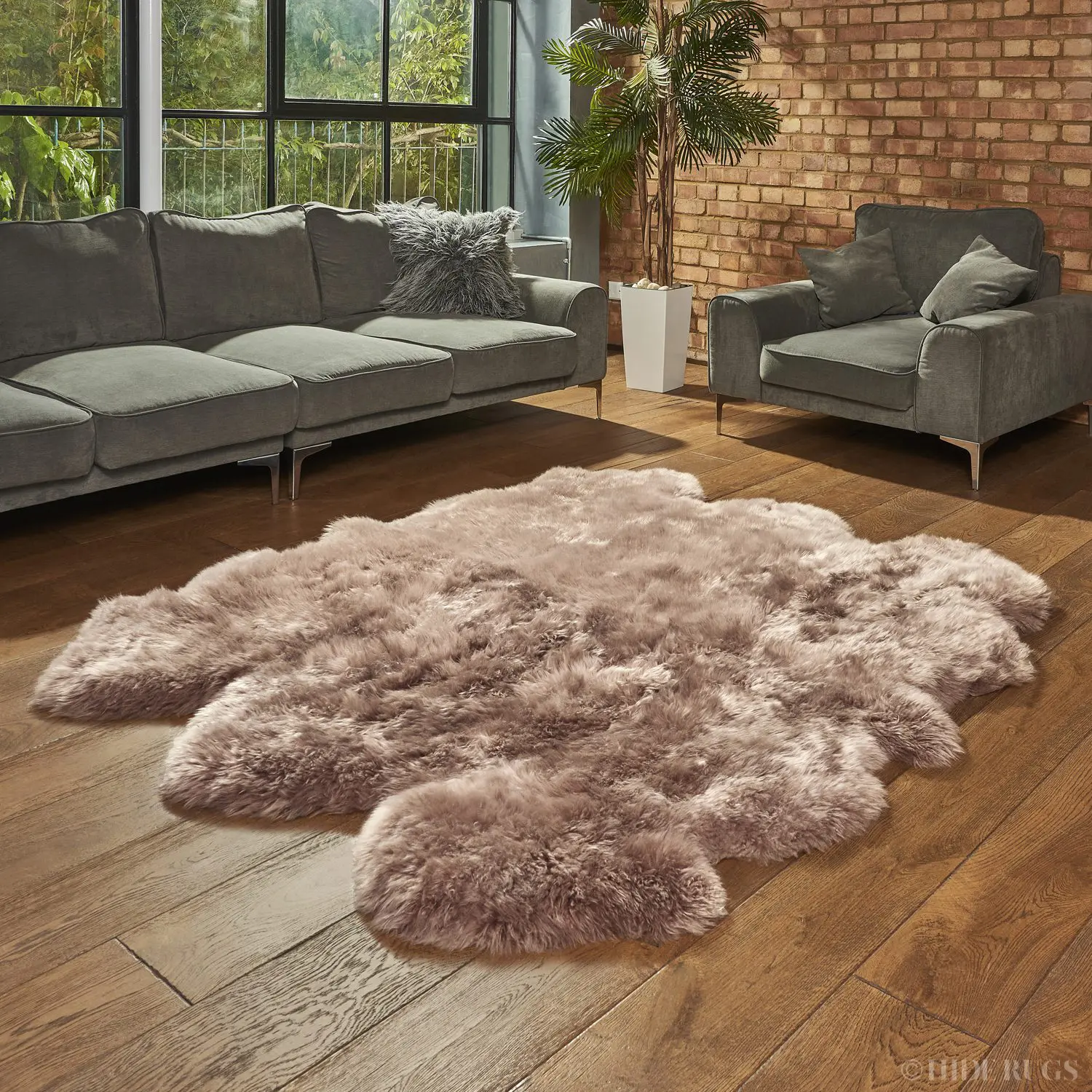 sheepskin rug
