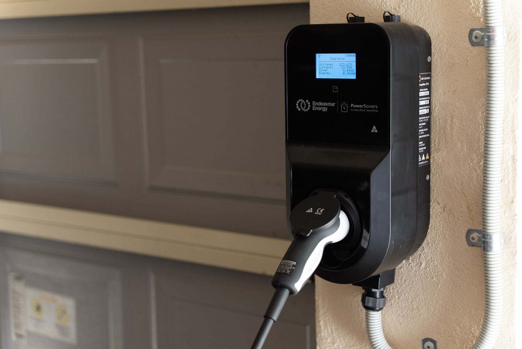 EV charger installation