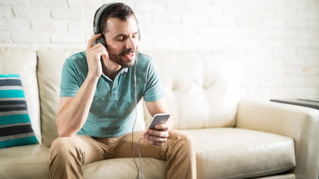 Mobile music app