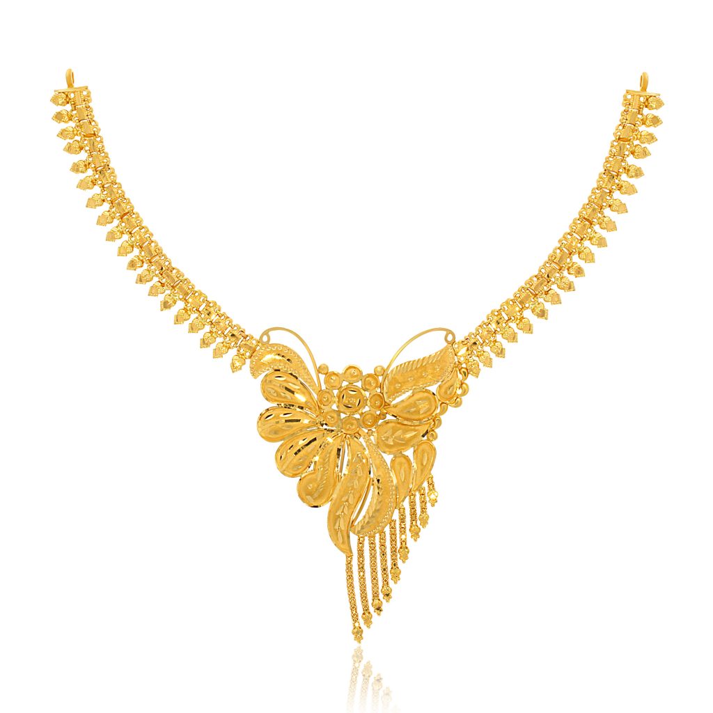 Gold Ragdoll necklace