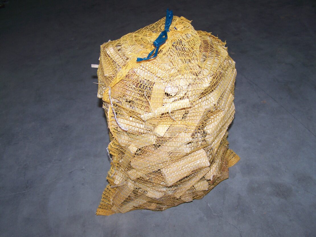 Firewood mesh bags Europe