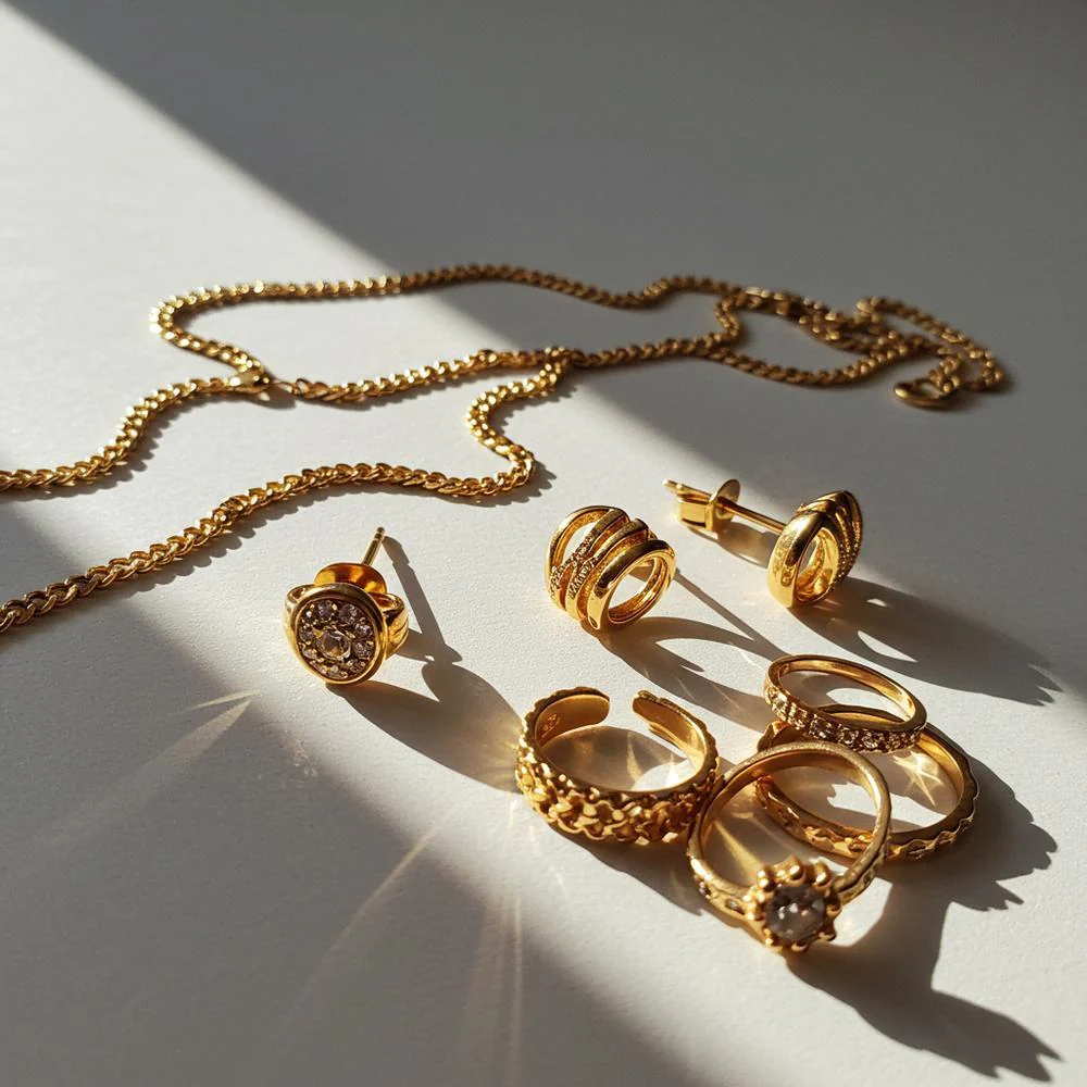 Gold jewelry